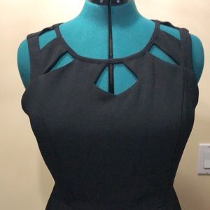 Trendy little black dress